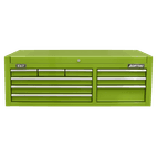 Sealey Topchest 9 Drawer with Ball Bearing Slides - Green AP4109HV additional 4