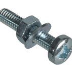 ForgeFix Machine Screws, Pozi, Pan Head, ZP additional 12
