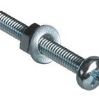ForgeFix Machine Screws, Pozi, Pan Head, ZP additional 3
