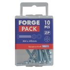 ForgeFix Machine Screws, Pozi, Pan Head, ZP additional 13