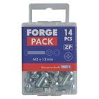 ForgeFix Machine Screws, Pozi, Pan Head, ZP additional 22