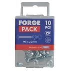 ForgeFix Machine Screws, Pozi, Pan Head, ZP additional 14