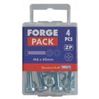 ForgeFix Machine Screws, Pozi, Pan Head, ZP additional 21