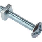 ForgeFix Roofing Bolts &amp; Square Nuts, ZP additional 1