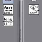 Bosch Glass &amp; Tile Drill Bit additional 1