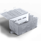 Wiska 10112454 110112454 Konnektl T204 Junction Box Clear additional 1