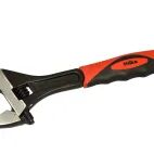 10" (250mm) Soft Grip Wide Jaw (35mm) Adjustable Wrench additional 1