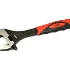 Hilka 12" (300mm) Soft Grip Wide Jaw (40mm) Adjustable Wrench additional 1