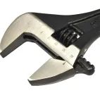 Hilka 12" (300mm) Soft Grip Wide Jaw (40mm) Adjustable Wrench additional 4