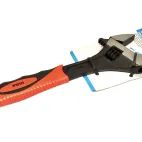Hilka 12" (300mm) Soft Grip Wide Jaw (40mm) Adjustable Wrench additional 3