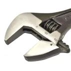 Hilka 6" (150mm) Soft Grip Wide Jaw (20mm) Adjustable Wrench additional 3