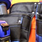 Faithfull Double Tool &amp; Nail Pouch 2100D Nylon additional 5
