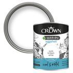 Crown Quick Dry Eggshell Brilliant White additional 2