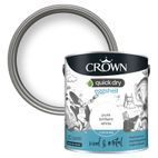 Crown Quick Dry Eggshell Brilliant White additional 1