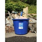 Faithfull Builder's Industrial Bucket 14 litre (3 gallon) - Blue additional 2