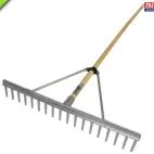 Faithfull Aluminium Landscape Rake Wooden Handle FSC 100% additional 2