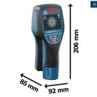 Bosch D-TECT 120 Professional Wall Scanner in L-BOXX 136 additional 3
