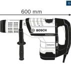 Bosch GBH 12-52 D SDS-Max Professional Rotary Hammer 1,700W 110V additional 3
