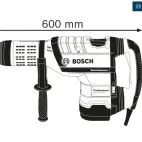 Bosch GBH 12-52 DV SDS-Max Professional Rotary Hammer 1700W 110V additional 3