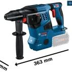 Bosch GBH 18V-28 C Pro BITURBO SDS-Plus Rotary Hammer 18V Bare Unit additional 3