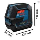 Bosch GCL 2-50 G Professional Combi Laser + Mount additional 2