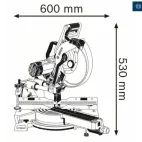 Bosch GCM 12 SDE Professional Sliding Mitre Saw additional 2