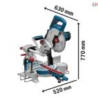 Bosch GCM 18V-216 Professional BITURBO Mitre Saw 18V Bare Unit additional 3