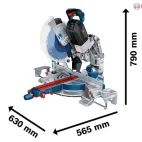 Bosch GCM 18V-305 GDC Professional BITURBO Mitre Saw 18V Bare Unit additional 2