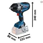 Bosch GDS 18V-1000 C Professional BITURBO Impact Wrench additional 6