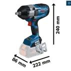 Bosch GDS 18V-1000 C Professional BITURBO Impact Wrench additional 3