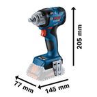 Bosch GDS 18V-330 HC Professional 1/2in Impact Wrench 18V Bare Unit additional 2