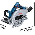 Bosch GKS 18V-70 L Professional BITURBO Circular Saw 18V Bare Unit additional 2