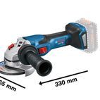 Bosch GWS 18V-15C Professional BITURBO Angle Grinder 125mm 18V Bare Unit additional 2