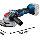 Bosch GWX 18V-10 Professional X-LOCK Angle Grinder 125mm 18V Bare Unit additional 2