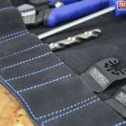 Faithfull 10 Pocket Leather Tool Roll additional 4