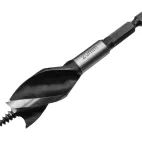 Faithfull Tri-Point Speed Auger Bit, Stubby additional 2