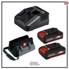 Einhell TP-18V Power X-Change Twin Pack BL 18V 2 x 2.0Ah Li-ion additional 2