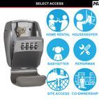 Master Lock 5415E Wall-Mounted Reinforced Key Lock Box Bagged additional 5