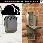 Master Lock 5415E Wall-Mounted Reinforced Key Lock Box Bagged additional 6