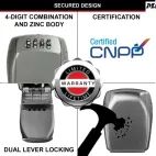 Master Lock 5415E Wall-Mounted Reinforced Key Lock Box Bagged additional 7