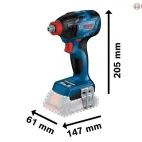 Bosch GDX 18V-210 C Professional Impact Driver/Wrench 18V Bare Unit additional 2