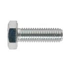 Sealey SS1030 HT Setscrew M10 x 30mm 8.8 Zinc DIN 933 Pack of 25 additional 2