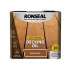 Ronseal Quick Drying Decking Oil 2.5L additional 3