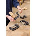 Draper 18992 Heavy Duty G-Clamp Set (4 Piece) additional 3