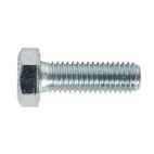 Sealey SS825 HT Setscrew M8 x 25mm 8.8 Zinc DIN 933 Pack of 50 additional 1