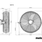 Metabo AV 18 Fan 18V Bare Unit additional 2