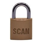 Scan Brass Rust-Resistant Durable Padlocks additional 7