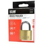 Scan Brass Rust-Resistant Durable Padlocks additional 10
