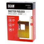 Scan Brass Shutter Padlock additional 3