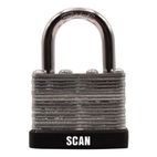 Scan Laminated Steel Padlock additional 4